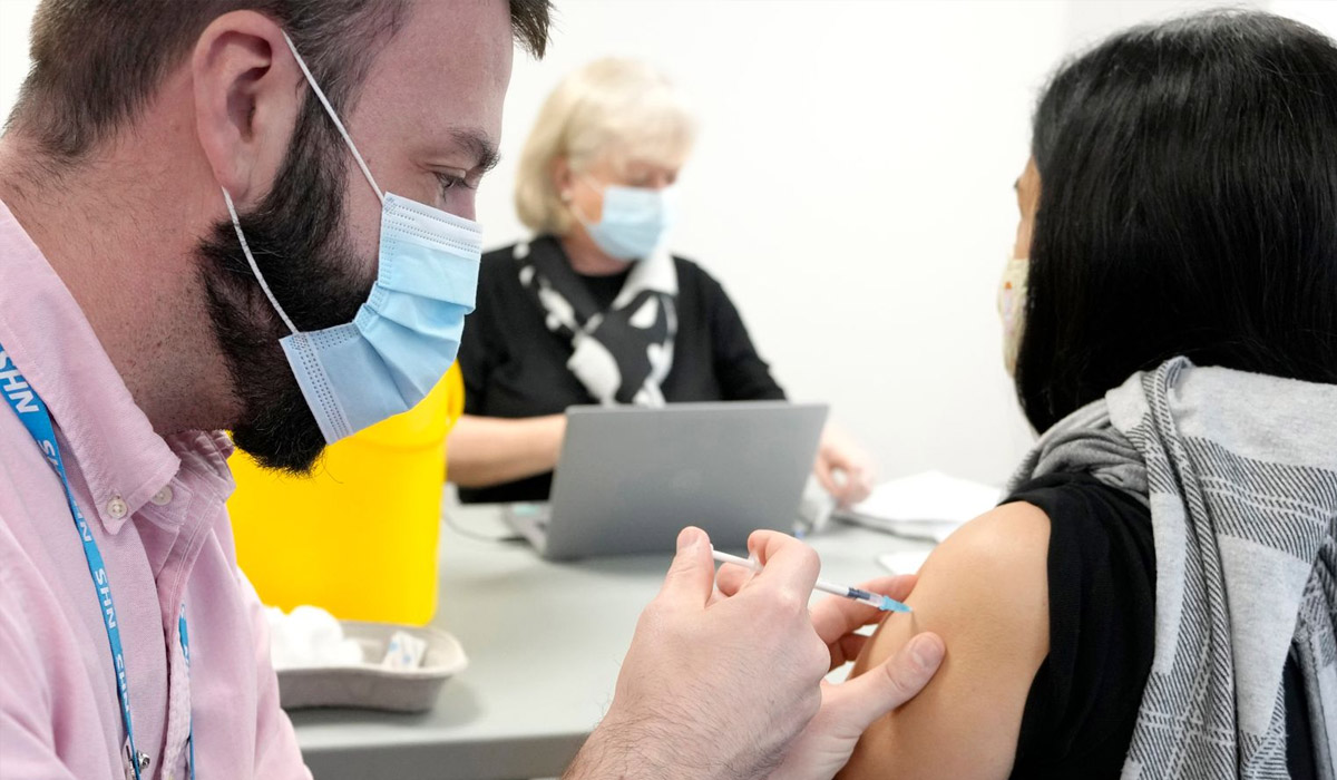 Three doses of Pfizer vaccine